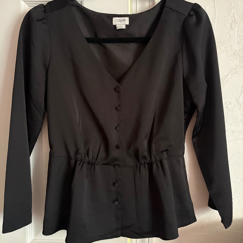Dress Top, Black